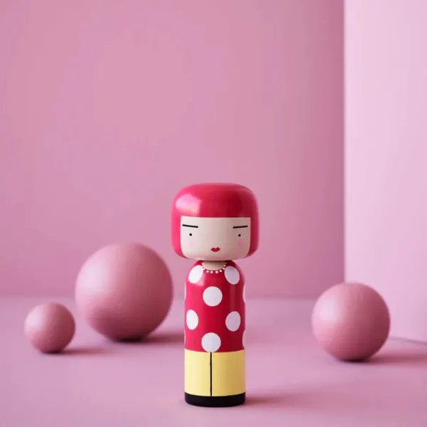 Sculptures & Figurines^Lucie Kaas Figurine En Bois Kokeshi Sketch.Inc Dot