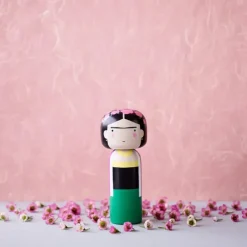Sculptures & Figurines^Lucie Kaas Figurine En Bois Kokeshi Sketch.Inc Frida