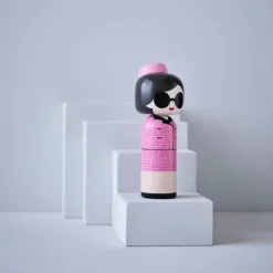 Sculptures & Figurines^Lucie Kaas Figurine En Bois Kokeshi Sketch.Inc Jackie - 16.5 Cm