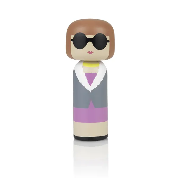 Sculptures & Figurines^Lucie Kaas Figurine En Bois Kokeshi Sketch.Inc Anna - 14.5 Cm