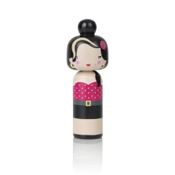 Sculptures & Figurines^Lucie Kaas Figurine En Bois Kokeshi Sketch.Inc Amy - 16.5 Cm