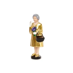 Sculptures & Figurines^Sélectionné par Fleux Figurine Reine Solaire - Elisabeth Ii - Edition Or