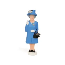 Sculptures & Figurines^Sélectionné par Fleux Figurine Reine Solaire - Elisabeth Ii - Edition Derby - Bleu