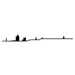 Art Mural^The Line Frise Decorative La Rochelle