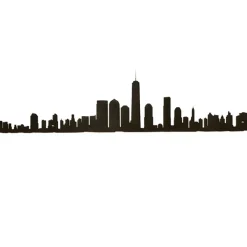 Art Mural^The Line Frise Decorative New York Noir