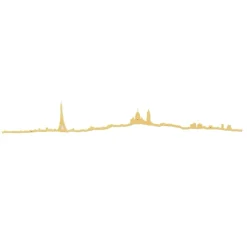 Art Mural^The Line Frise Decorative Paris - Dore