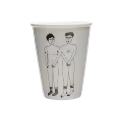 Carafes & Verres^Helen B Gobelet Deux Wilies En Porcelaine