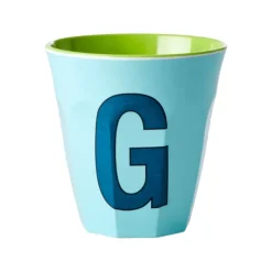 Tasses & Mugs^Rice Gobelet Lettre G En Melamine - Menthe