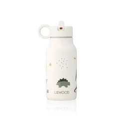 Vaisselle Enfant^Liewood Gourde Falk En Acier Inoxydable 250 Ml - Dino Mix