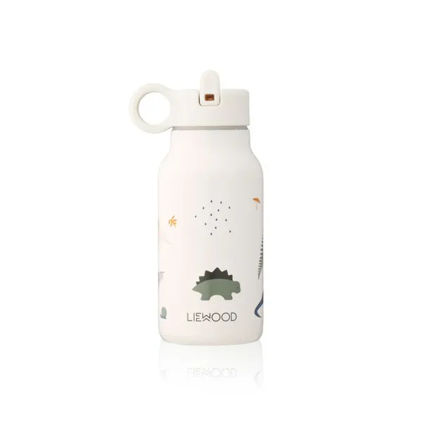 Vaisselle Enfant^Liewood Gourde Falk En Acier Inoxydable 250 Ml - Dino Mix