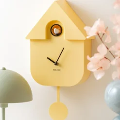 Horloges^Sélectionné par Fleux Horloge Modern Cuckoo - Jaune