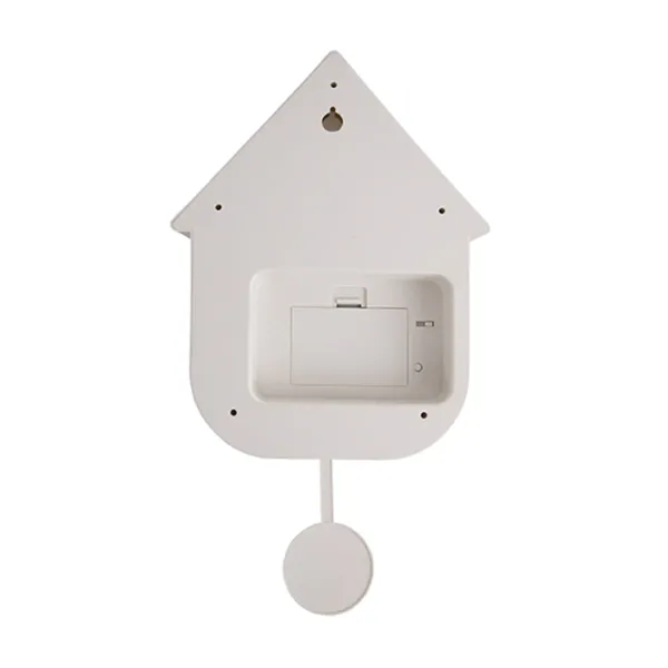 Horloges^Sélectionné par Fleux Horloge Modern Cuckoo En Metal L 21.5 X H 41 Cm - Blanc