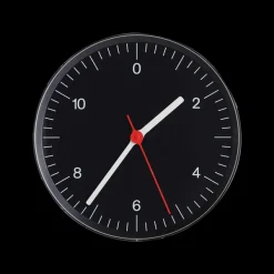 Horloges^Hay Horloge Murale By Jasper Morrison - Noir