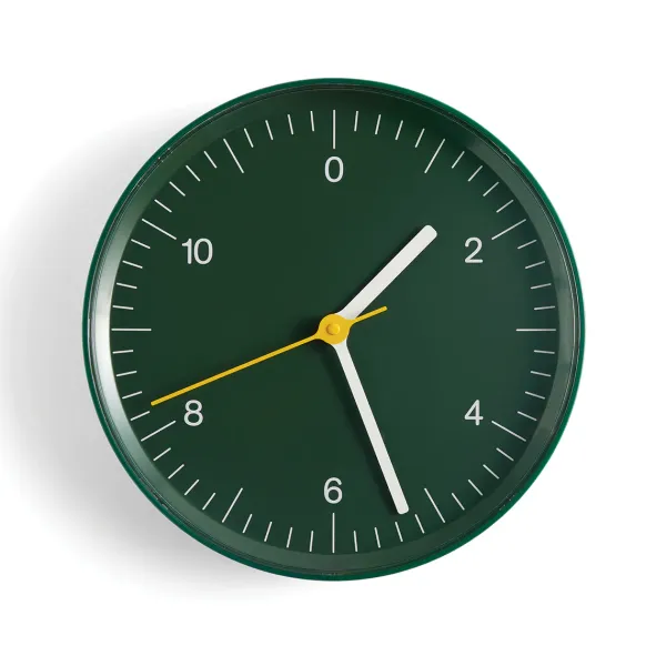 Horloges^Hay Horloge Murale By Jasper Morrison - Vert