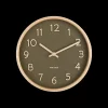 Horloges^Sélectionné par Fleux Horloge Murale Pure Wood Grain S - Vert