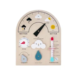 Jeux Éducatifs^Moon Picnic Jouet Ma Station Meteo En Bois