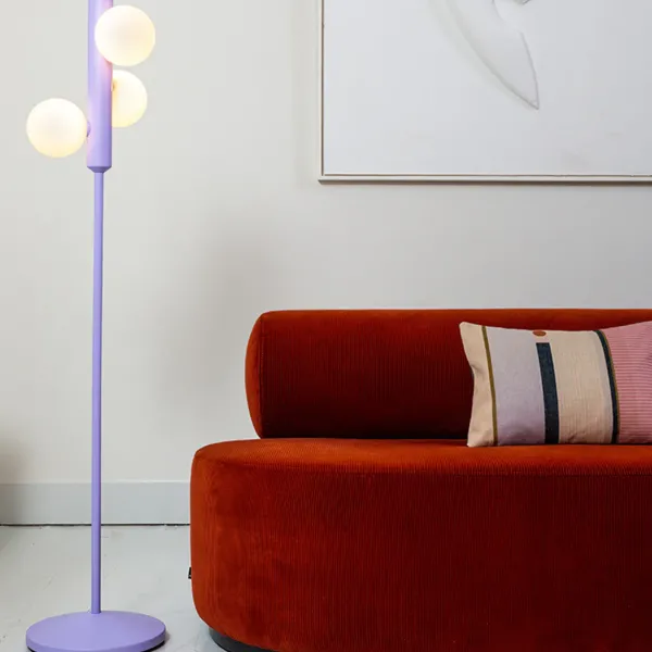 Lampadaires^FEST Amsterdam Lampadaire Kaktee - H 135 Cm - Lilas
