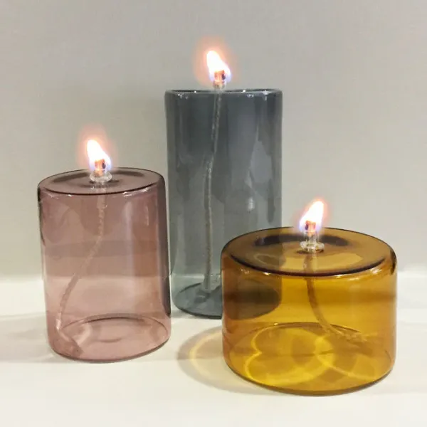 Bougies, Bougeoirs Et Allumettes^ENOstudio Lampe A Huile Olie Gm Rose