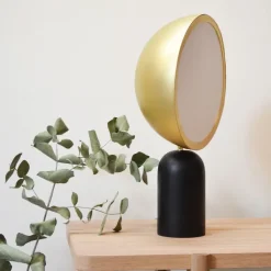 Lampes De Table^ENOstudio Lampe A Poser Atlas Dore