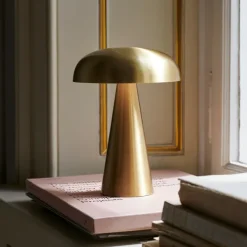 Lampes De Table^And Tradition Lampe A Poser Como Sc53 Sans Fil - Laiton