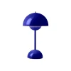 Lampes De Bureaux^And Tradition Lampe A Poser Flowerpot Vp9 Sans Fil - Bleu Cobalt