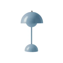 Lampes De Table^And Tradition Lampe A Poser Flowerpot Vp9 Sans Fil - Bleu Clair