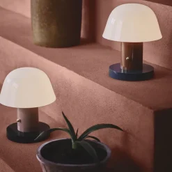 Lampes De Table^And Tradition Lampe A Poser Jh27 Setago - Twilight & Sand