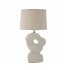 Lampes De Table^Bloomingville Lampe De Table Cathy En Gres Blanc - L36Xh53Xl25,5Cm