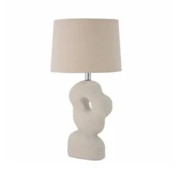 Lampes De Table^Bloomingville Lampe De Table Cathy En Gres Blanc - L36Xh53Xl25,5Cm