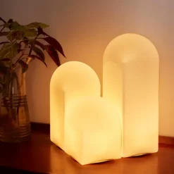 Lampes De Table^Hay Lampe De Table Parade - O 15,5 X H 32 Cm - Blanc