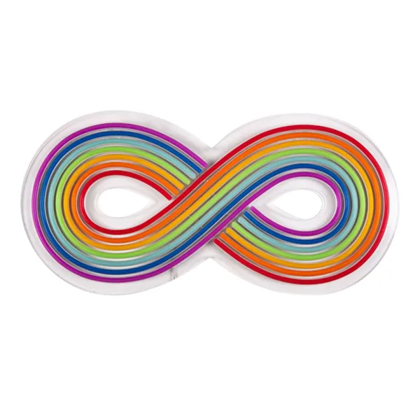 Appliques Murales^Seletti Lampe Led / Neon Rainbow - 51 X 24 Cm