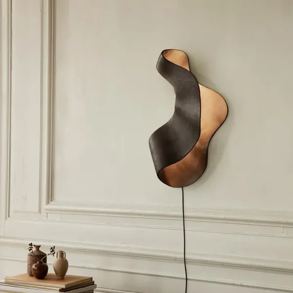 Appliques Murales^Ferm Living Lampe Murale Oyster - 33,6 X H 60 Cm - Noir