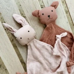 Peluches^Liewood Lot De 2 Doudous Yoko En Coton Biologique - Rose