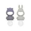 Anneaux De Dentition & Tétines^Konges Slojd Lot De 2 Grignoteuses En Silicone - Onyx