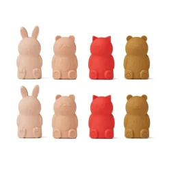 Jouets^Liewood Lot De 8 Marionnettes De Doigt Jim En Silicone - Rose