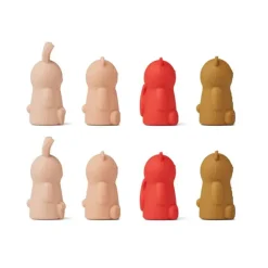 Jouets^Liewood Lot De 8 Marionnettes De Doigt Jim En Silicone - Rose