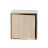Petits Rangements^Muuto Meuble De Rangement Stacked Chene Avec Porte M