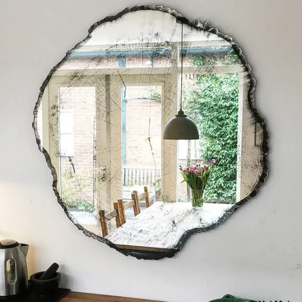 Miroirs^Sélectionné par Fleux Miroir Arbo - 101 X 98 Cm Beige