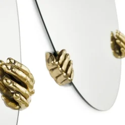 Miroirs^Sélectionné par Fleux Miroir Selfie - 90 X 60 Cm Laiton