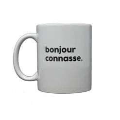 Tasses & Mugs^Félicie Aussi Mug En Porcelaine - Bonjour Connasse