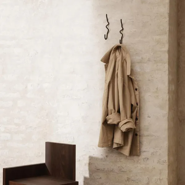Porte-manteaux & Patères^Ferm Living Patere Curvature Noir