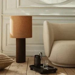 Lampadaires^Ferm Living Pied De Lampadaire Post Chene - O 18 X H 70 Cm - Solid