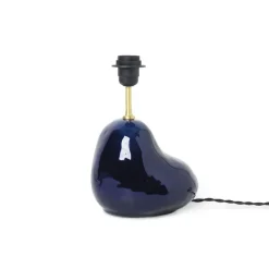 Lampes De Table^Ferm Living Pied De Lampe Hebe H 30 Cm - Bleu Fonce