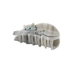 Accessoires Cheveux^Coucou Suzette Pince A Cheveux Chat Gris
