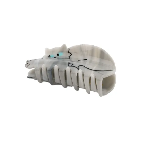 Accessoires Cheveux^Coucou Suzette Pince A Cheveux Chat Gris