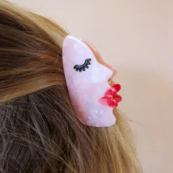 Accessoires Cheveux^Coucou Suzette Pince A Cheveux Visage - Blanche