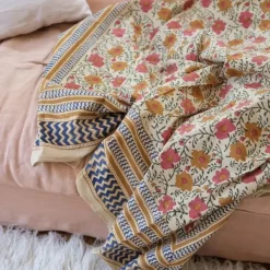 Linge De Lit^Doing Goods Plaid Evy En Coton - 220 X 270 Cm