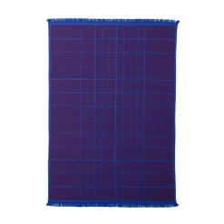 Linge De Lit^And Tradition Plaid Untitled Ap10 Electric Bleu