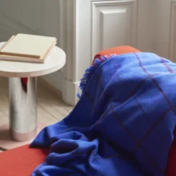 Linge De Lit^And Tradition Plaid Untitled Ap10 Electric Bleu