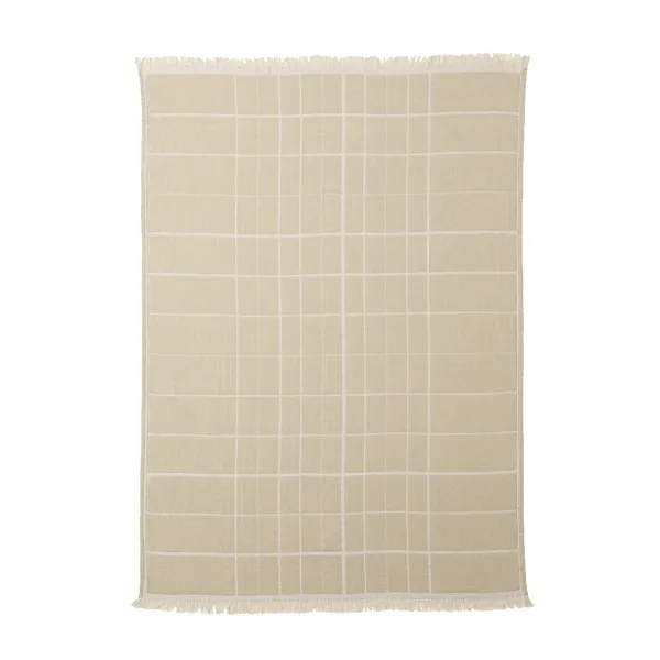 Linge De Lit^And Tradition Plaid Untitled Ap10 Light Beige